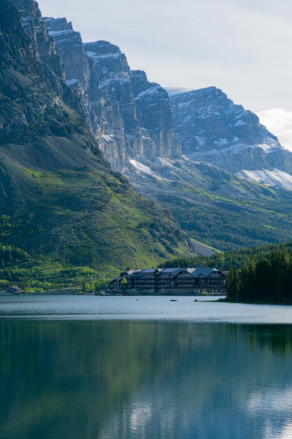 Historic mountain lodge