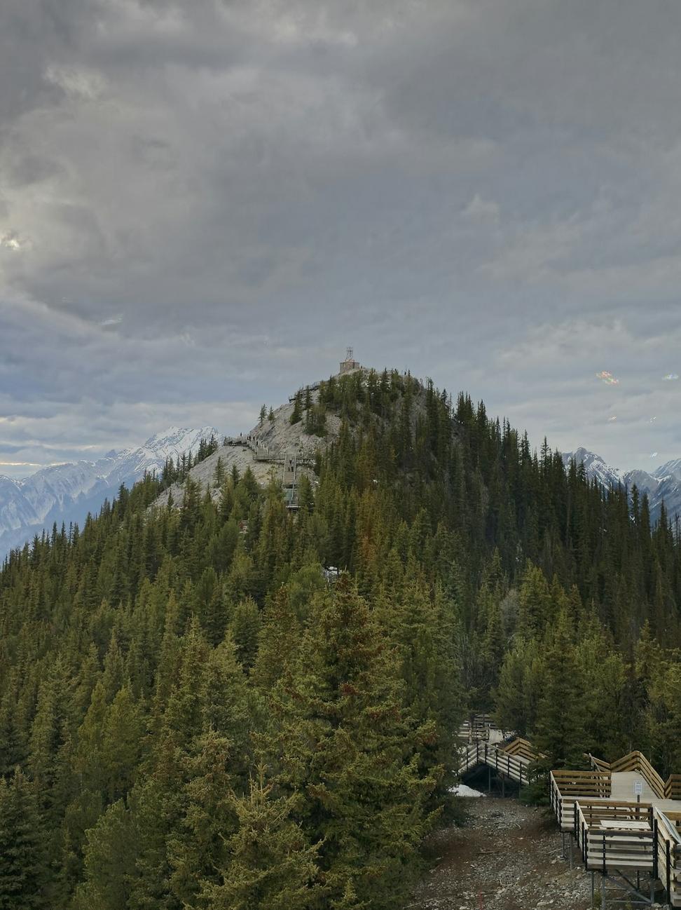 Panoramic mountain views